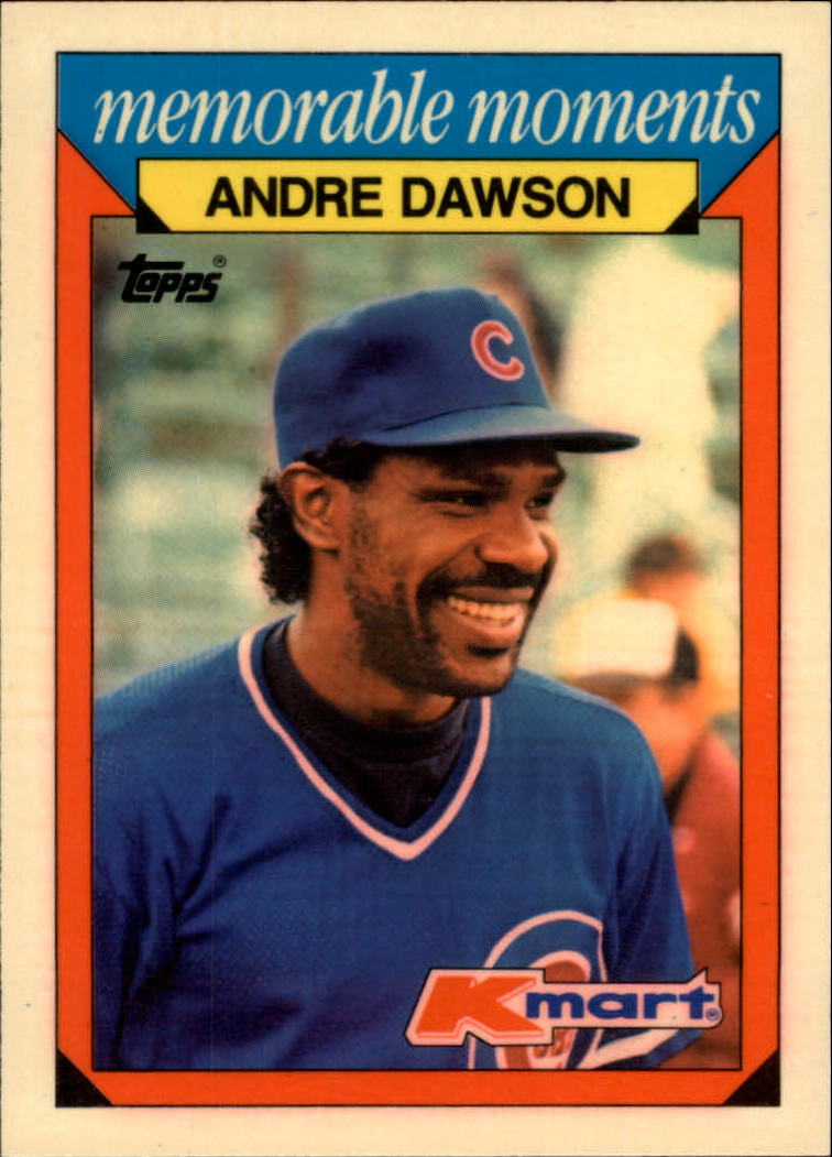 1988 K-Mart Baseball Cards     009      Andre Dawson